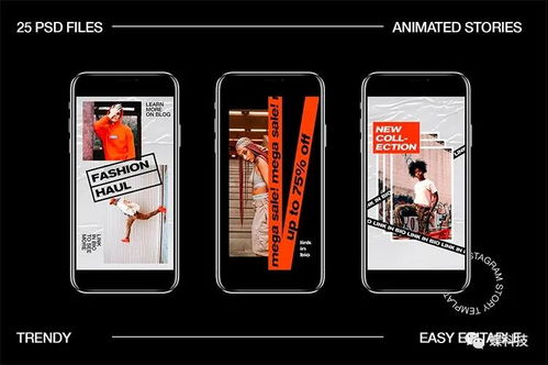 潮流酷炫，創意無限——男裝拼貼風淘寶圖文排版PSD素材全攻略